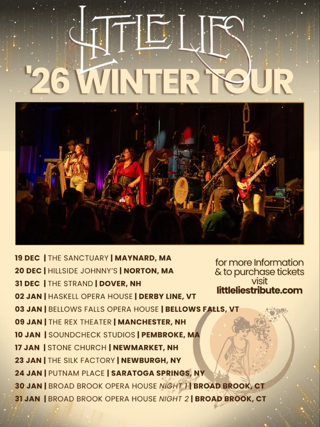 Fleetwood Mac Tribute Tour Poster 2026